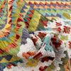 Handmade Vegetable Kelim 6' 8" x 9' 3" (ft) - No. G38831