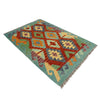 Handmade Vegetable Kilim 2' 7" x 4' 1" (ft) - No. G38833