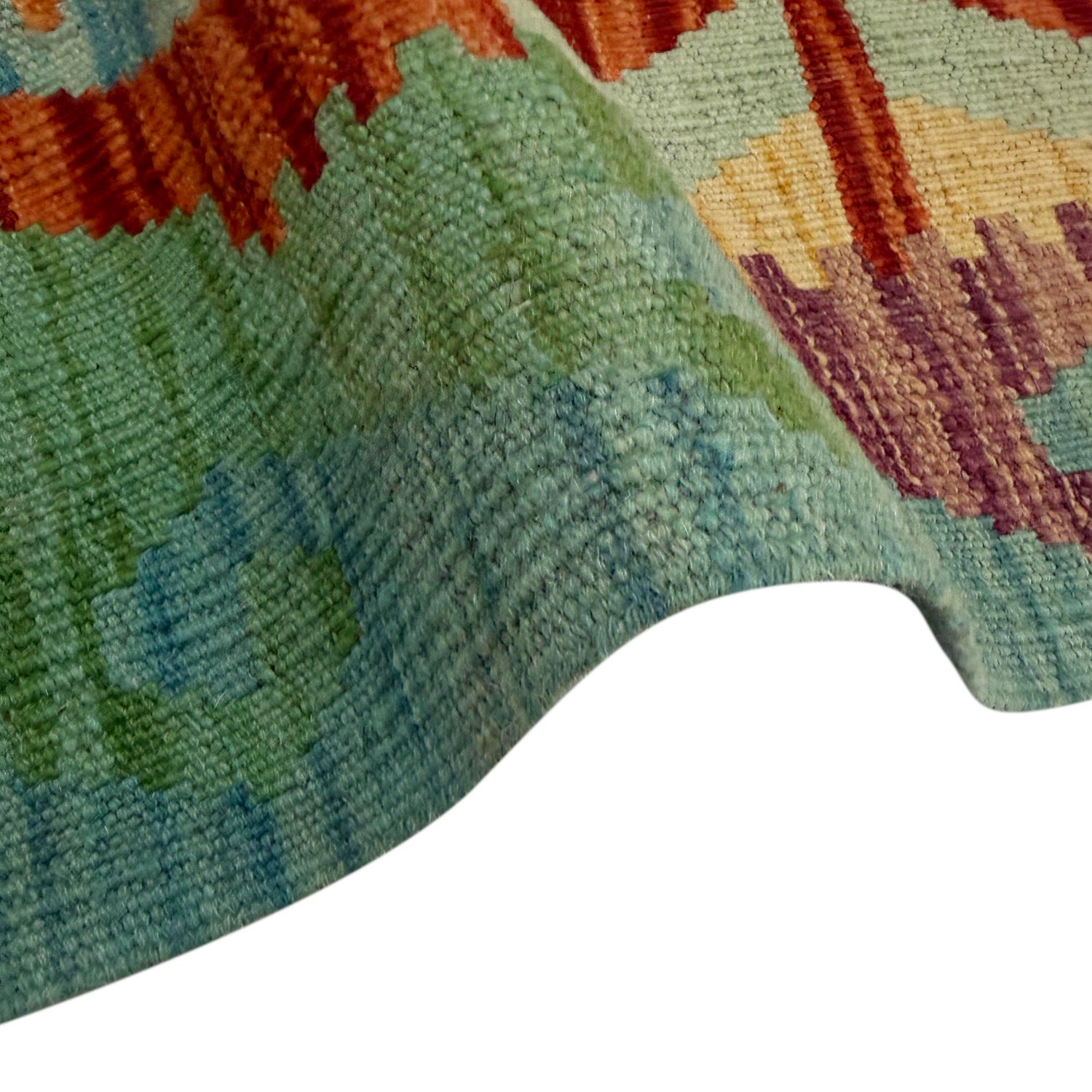 Handmade Vegetable Kilim 2' 7" x 4' 1" (ft) - No. G38833