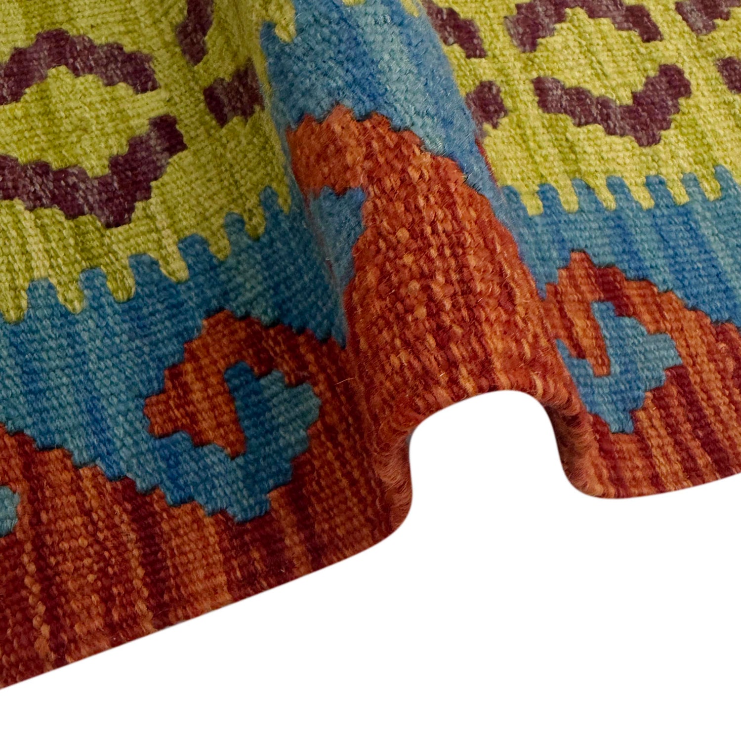 Vegetable Kelim Runner 2' 7" x 9' 5" (ft) - No. G38834