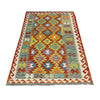 Handmade Vegetable Kilim 3' 11" x 6' 5" (ft) - No. G38876