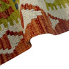 Handmade Vegetable Kilim 4' 5" x 6' 4" (ft) - No. G38880
