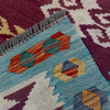 Handmade Vegetable Kilim 4' 5" x 6' 7" (ft) - No. G38881