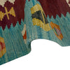 Handmade Vegetable Kilim 4' 5" x 6' 7" (ft) - No. G38881