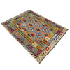 Handmade Vegetable Kelim 4' 11" x 6' 5" (ft) - No. G38885