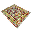 Handmade Vegetable Kilim 4' 10" x 6' 4" (ft) - No. G38887