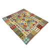 Handmade Vegetable Kelim 5' 1" x 6' 5" (ft) - No. G38888