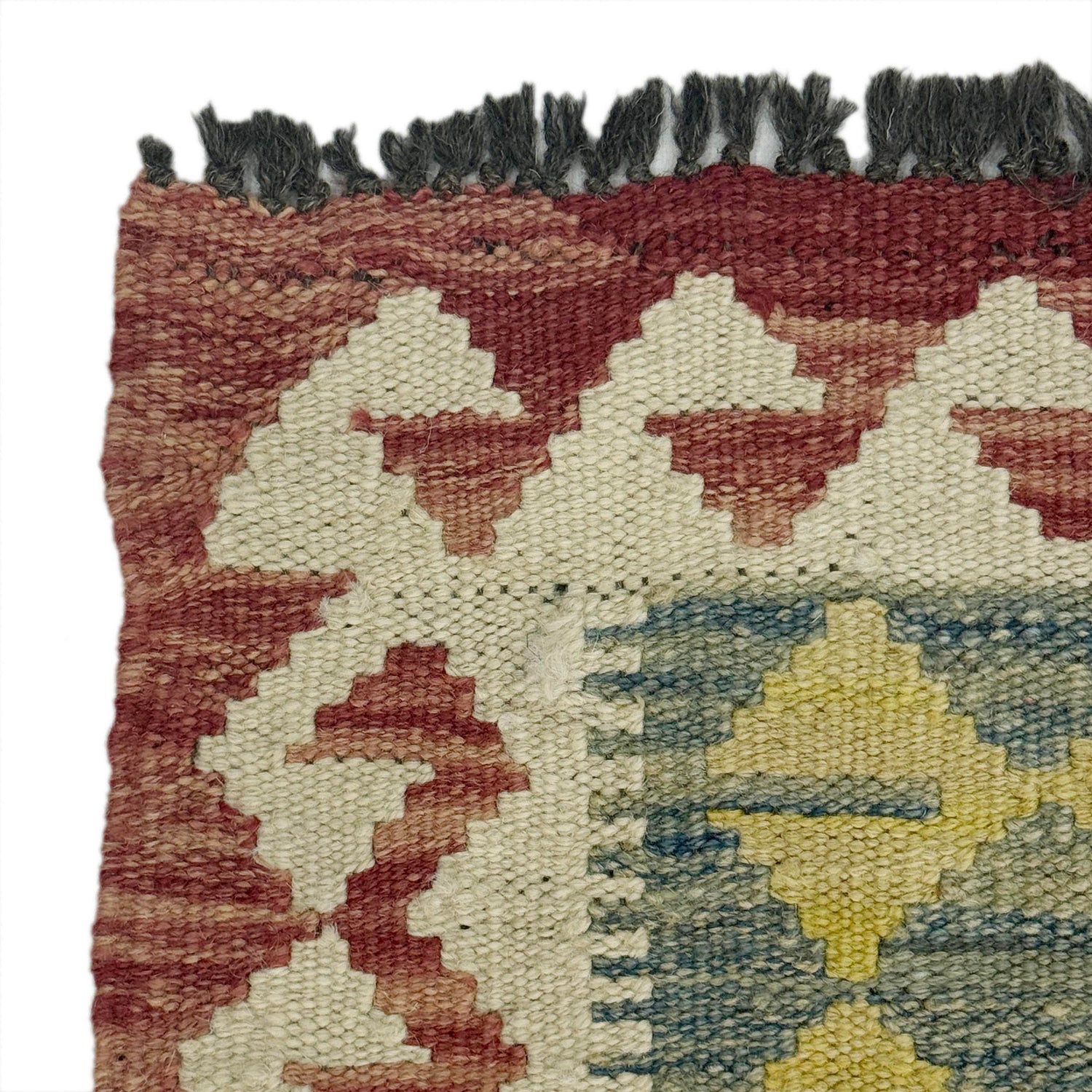 Handmade Vegetable Kilim 4' 9" x 6' 4" (ft) - No. G38895