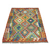 Handmade Vegetable Kelim 3' 4" x 4' 11" (ft) - No. G38899