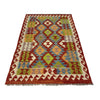 Handmade Vegetable Kelim 3' 5" x 5" 1" (ft) - No. G38902