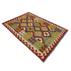 Handmade Vegetable Kelim 3' 5" x 5" 1" (ft) - No. G38902