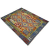 Handmade Vegetable Kilim 5' 0" x 6' 5" (ft) - No. G38908