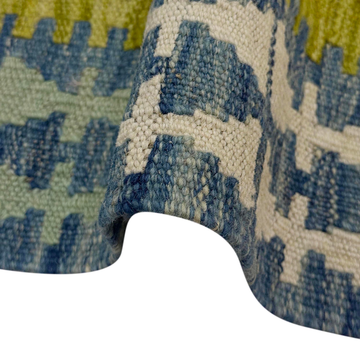 Handmade Vegetable Kilim 5' 0" x 6' 5" (ft) - No. G38908