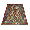 Handmade Vegetable Kilim 3' 5" x 4" 11" (ft) - No. G38910