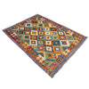Handmade Vegetable Kelim 3' 3" x 4" 8" (ft) - No. G38913