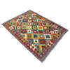 Handmade Vegetable Kelim 3' 3" x 4" 8" (ft) - No. G38913