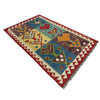 Handmade Vegetable Kelim 3' 1" x 4" 11" (ft) - No. G38914