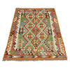 Handmade Vegetable Kelim 3' 6" x 4' 10" (ft) - No. G38921