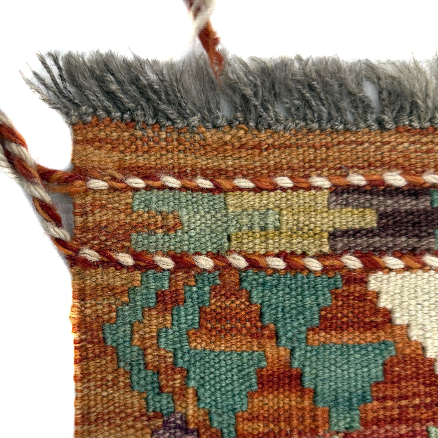 Handmade Vegetable Kelim 3' 6" x 4' 10" (ft) - No. G38921