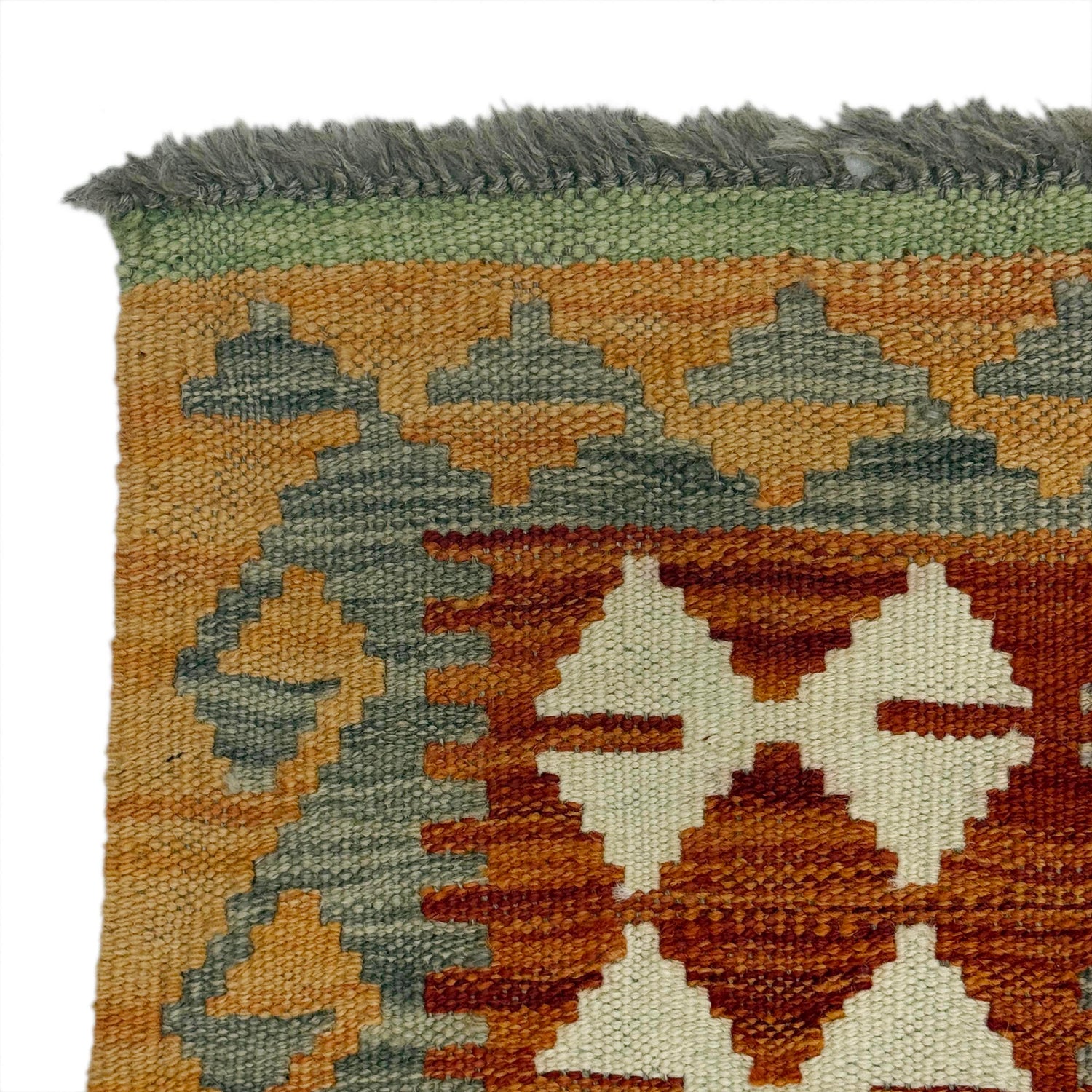 Handmade Vegetable Kelim 3' 6" x 5" 3" (ft) - No. G38922