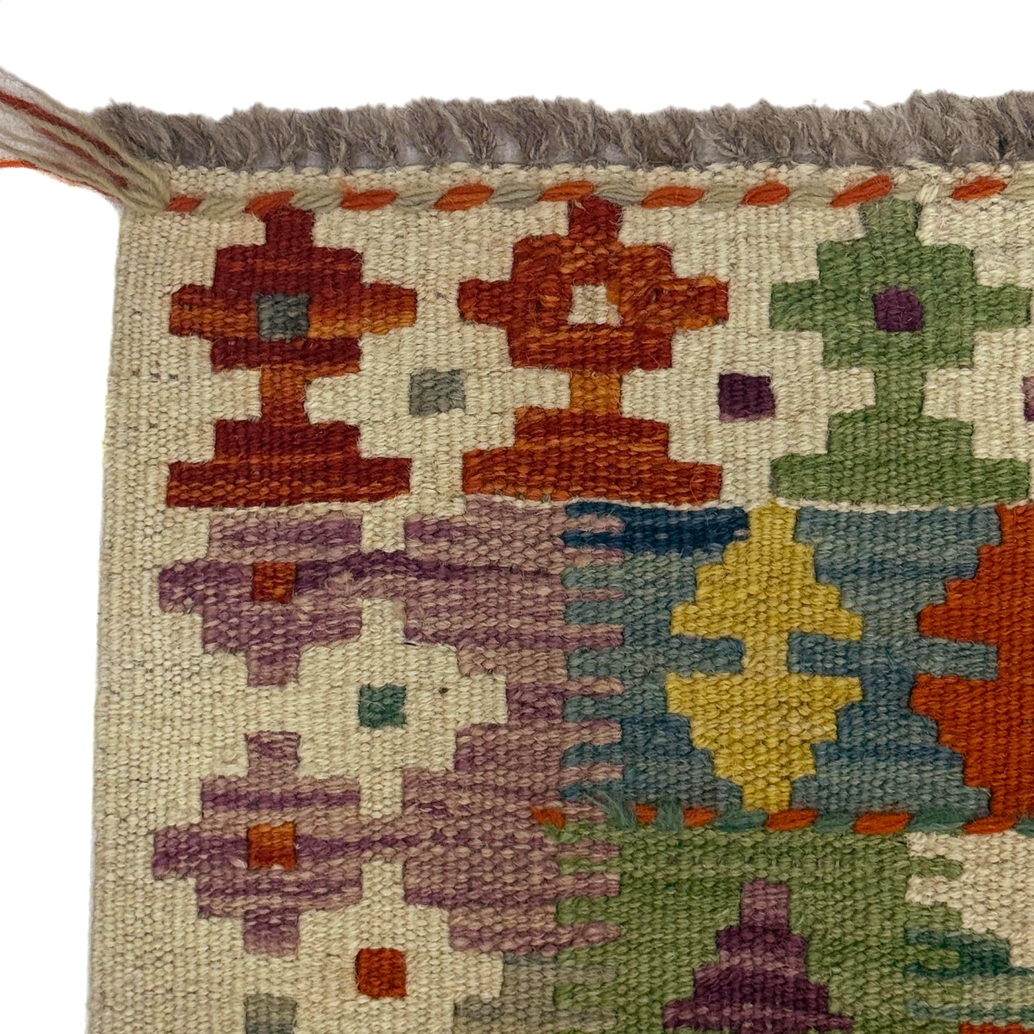 Handmade Vegetable Kilim 3' 5" x 5" 2" (ft) - No. G38923