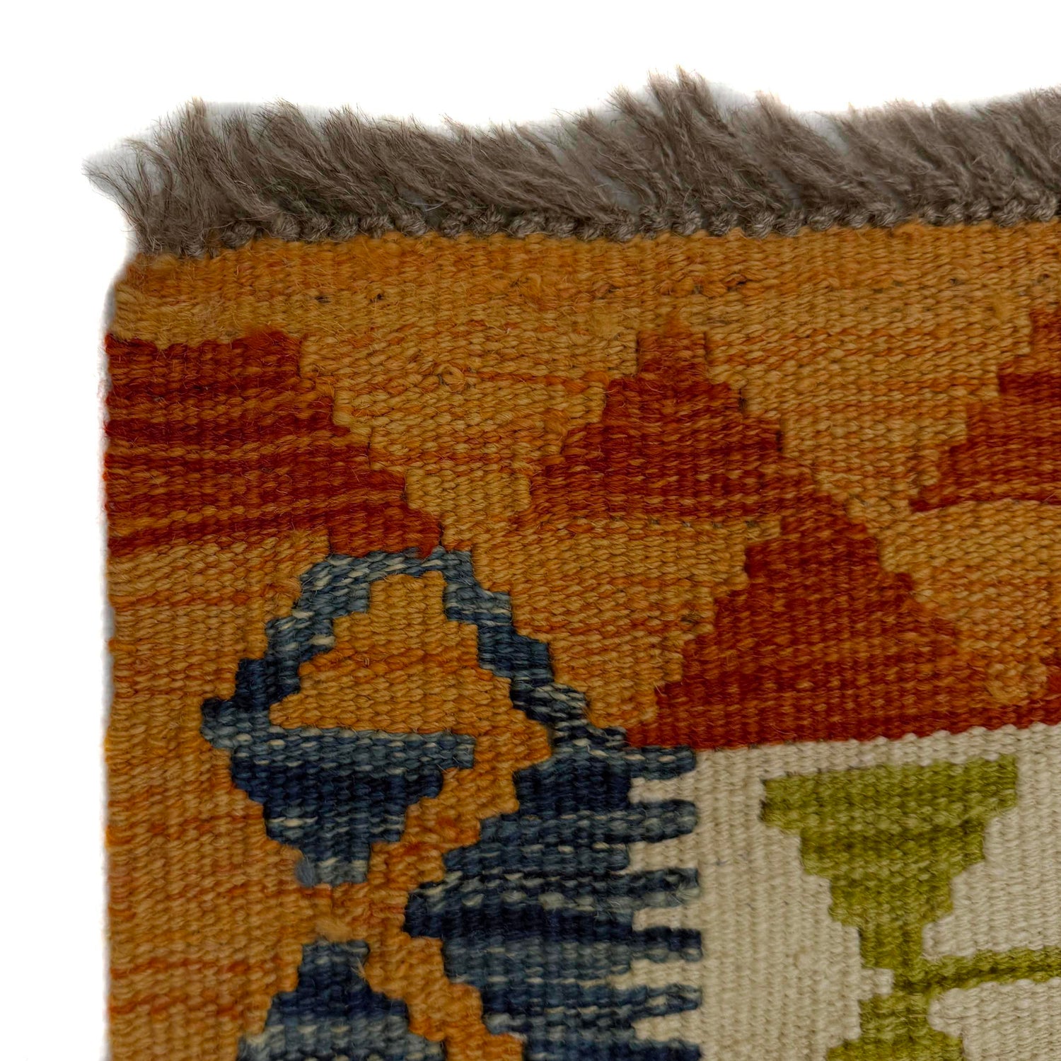 Handmade Vegetable Kelim 3' 5" x 5" 3" (ft) - No. G38924