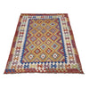 Handmade Vegetable Kelim 4' 9" x 6' 9" (ft) - No. G38926