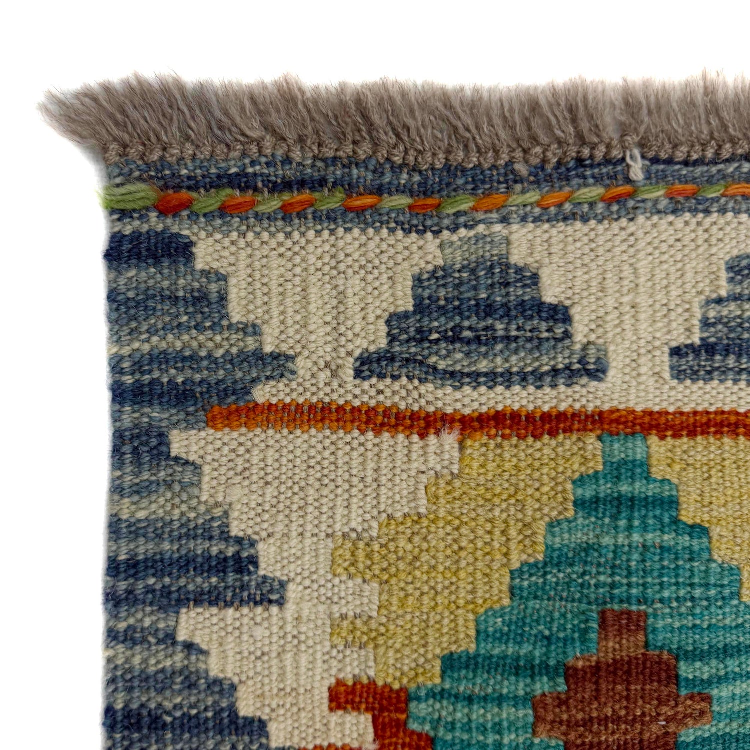 Handmade Vegetable Kilim 4' 11" x 6' 6" (ft) - No. G38930