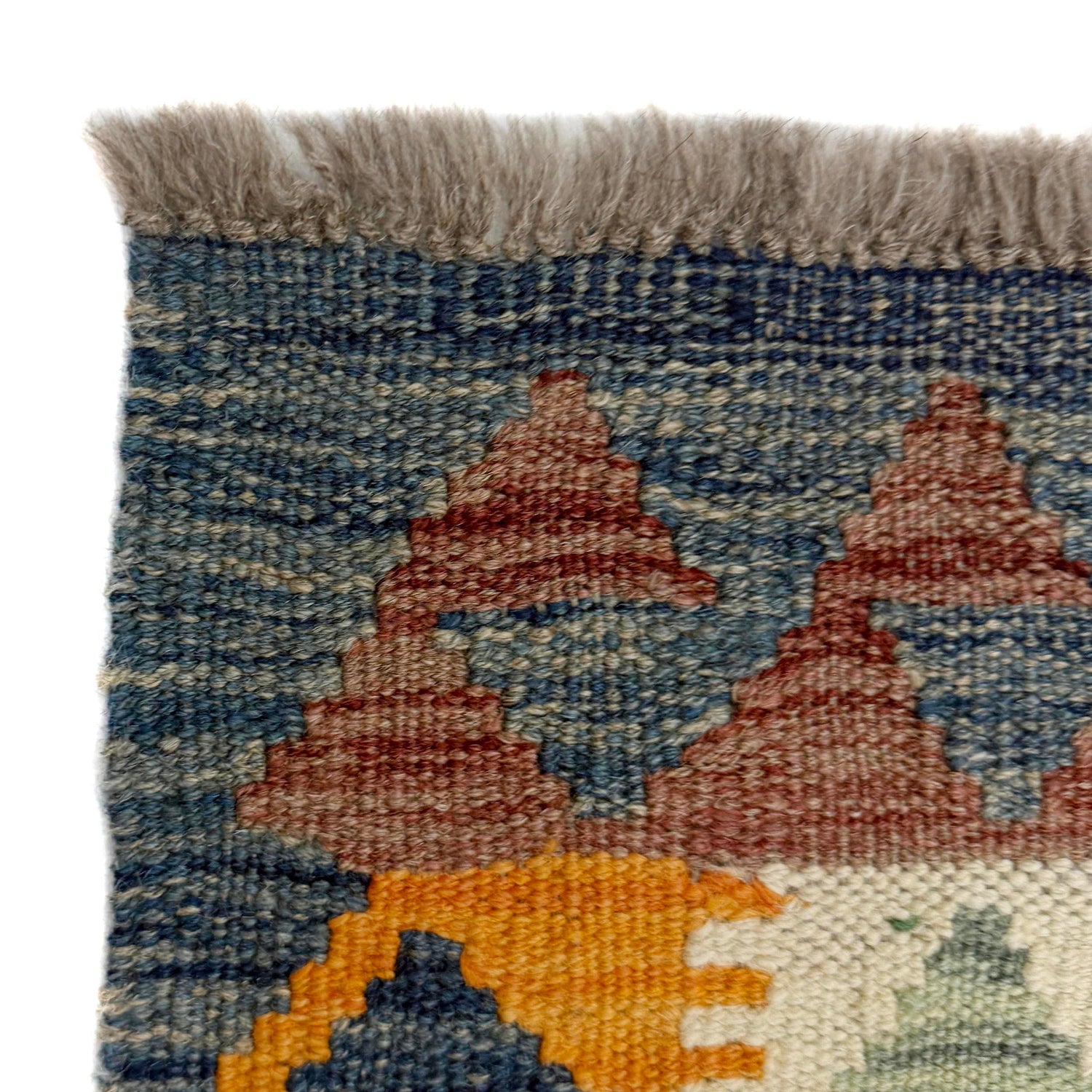Handmade Vegetable Kelim 4' 10" x 6' 6" (ft) - No. G38933