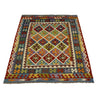 Handmade Vegetable Kilim 5' 1" x 6' 0" (ft) - No. G38934