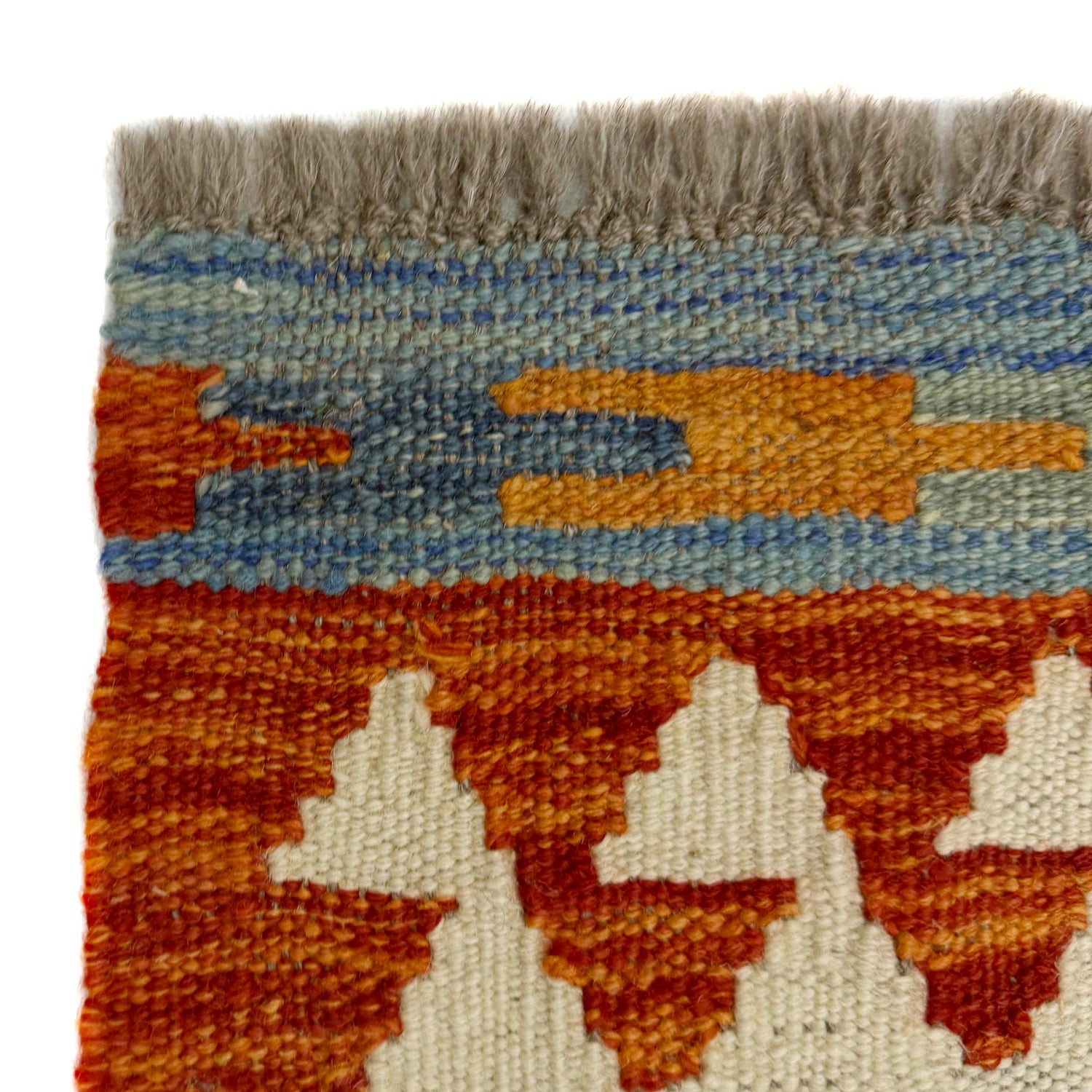 Handmade Vegetable Kilim 5' 1" x 6' 0" (ft) - No. G38934