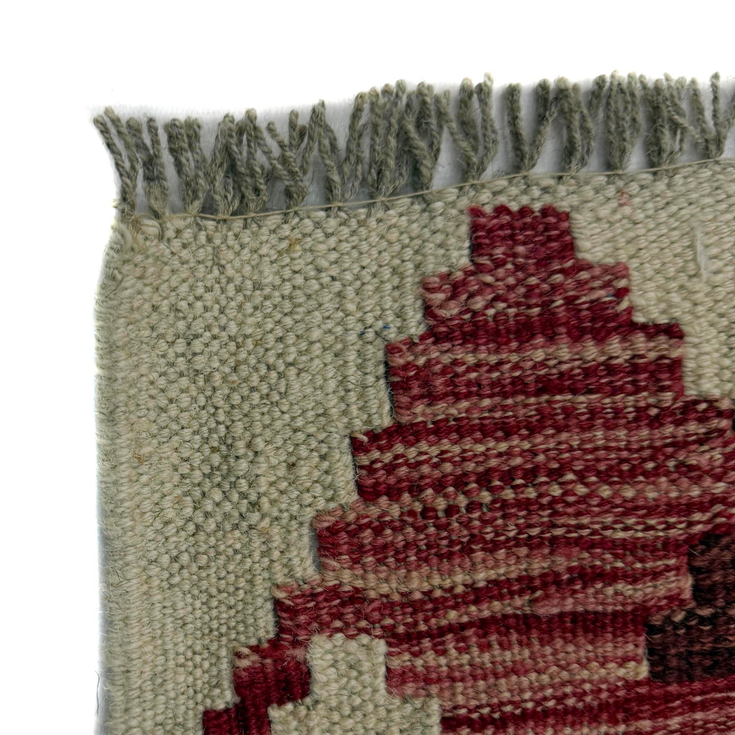 Handmade Vegetable Kelim 5' 0" x 6' 5" (ft) - No. G38935