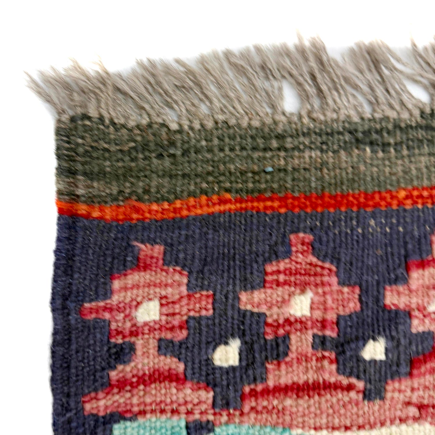 Handmade Vegetable Kilim 6' 0" x 8' 0" (ft) - No. G38936