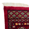 Hand Knotted Bokhara Wool Rug 4' 1" x 5' 10" (ft) - No. G39155