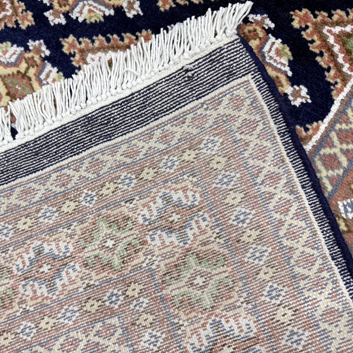 Jaldar Multi Color Hand Knotted Rug 4' 2" x 5' 11" (ft) - No. G39156