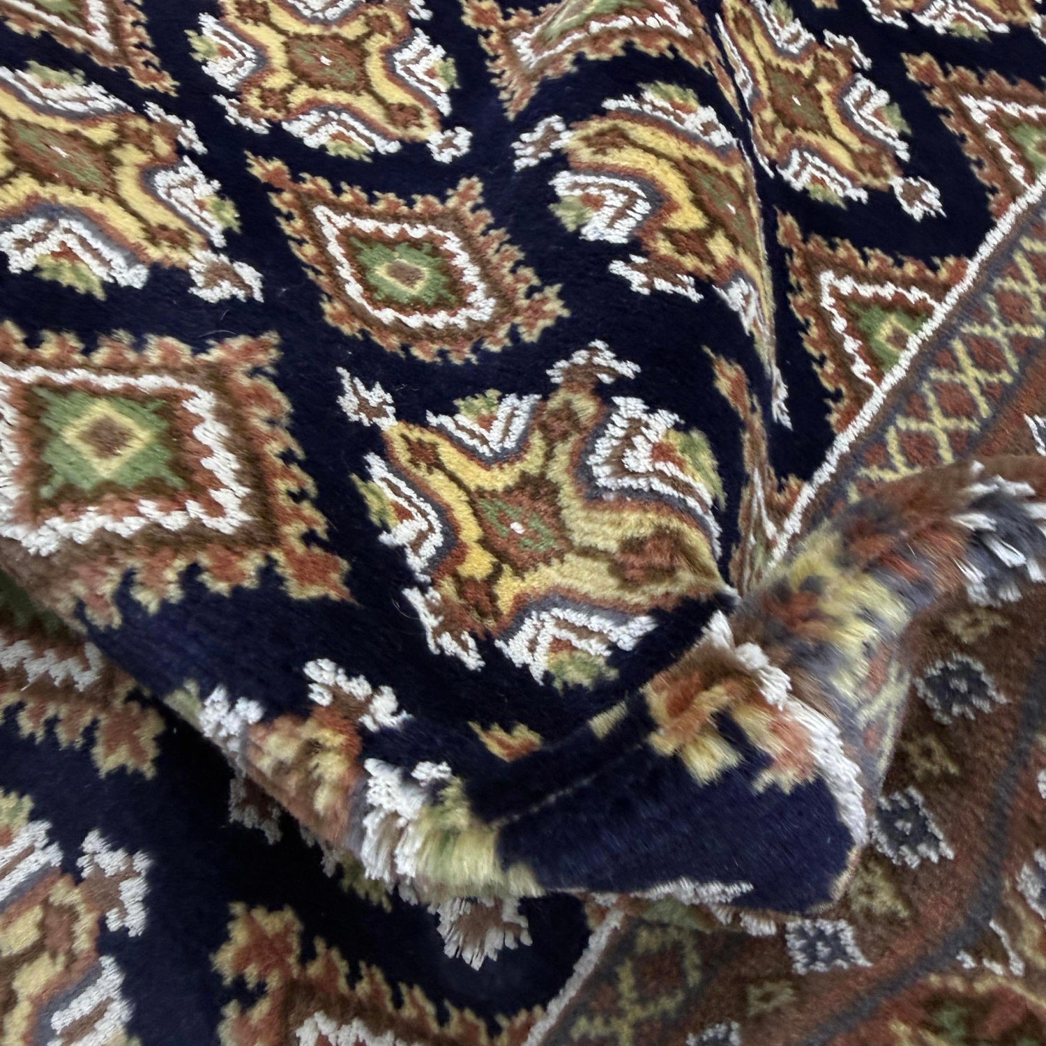 Jaldar Multi Color Hand Knotted Rug 4' 2" x 5' 11" (ft) - No. G39156
