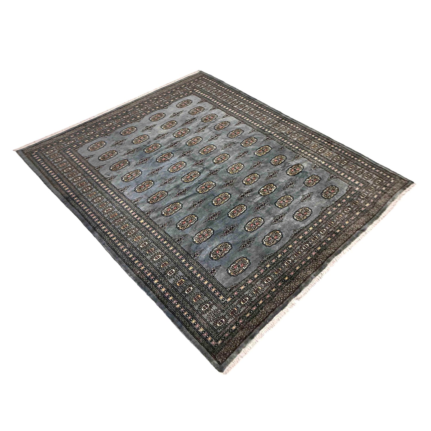 Handmade Bokhara Rug 6' 8" x 9' 8" (ft) - No. G39157