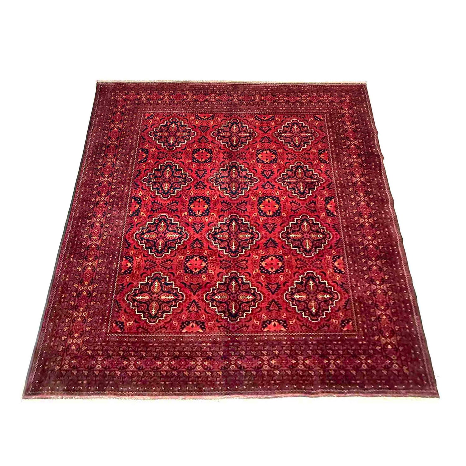 Fine Red Khal Mohammadi Rug 6' 6" x 8' 6" (ft) - No. G39432