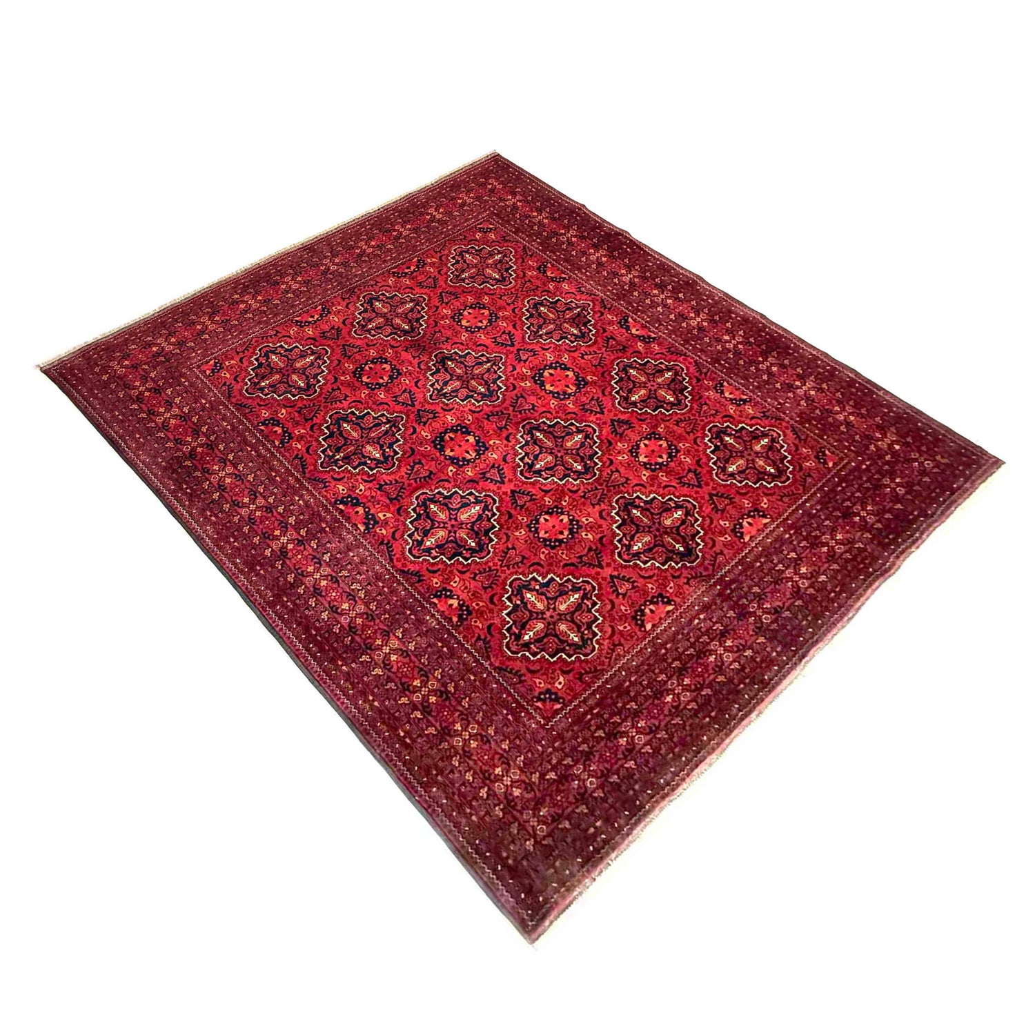 Fine Red Khal Mohammadi Rug 6' 6" x 8' 6" (ft) - No. G39432