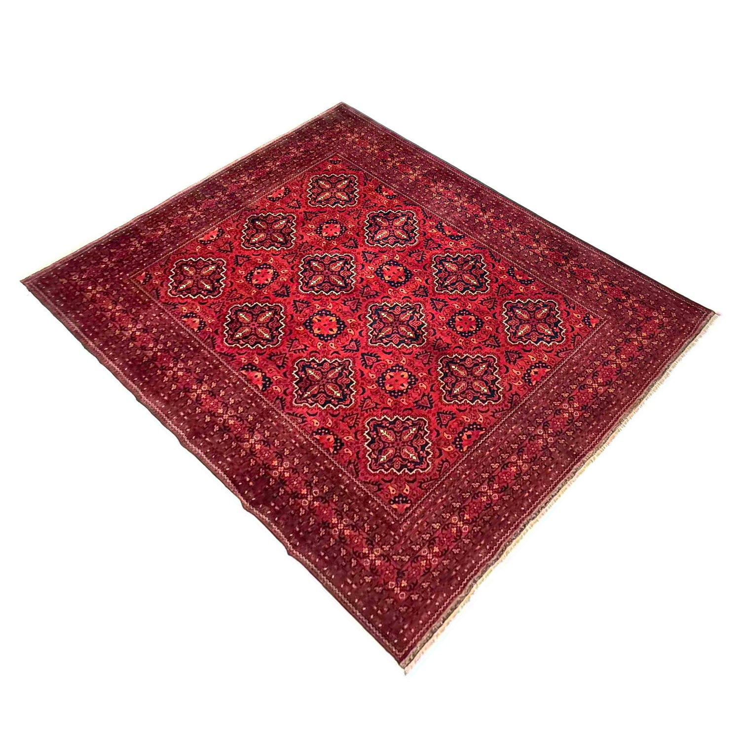 Fine Red Khal Mohammadi Rug 6' 6" x 8' 6" (ft) - No. G39432