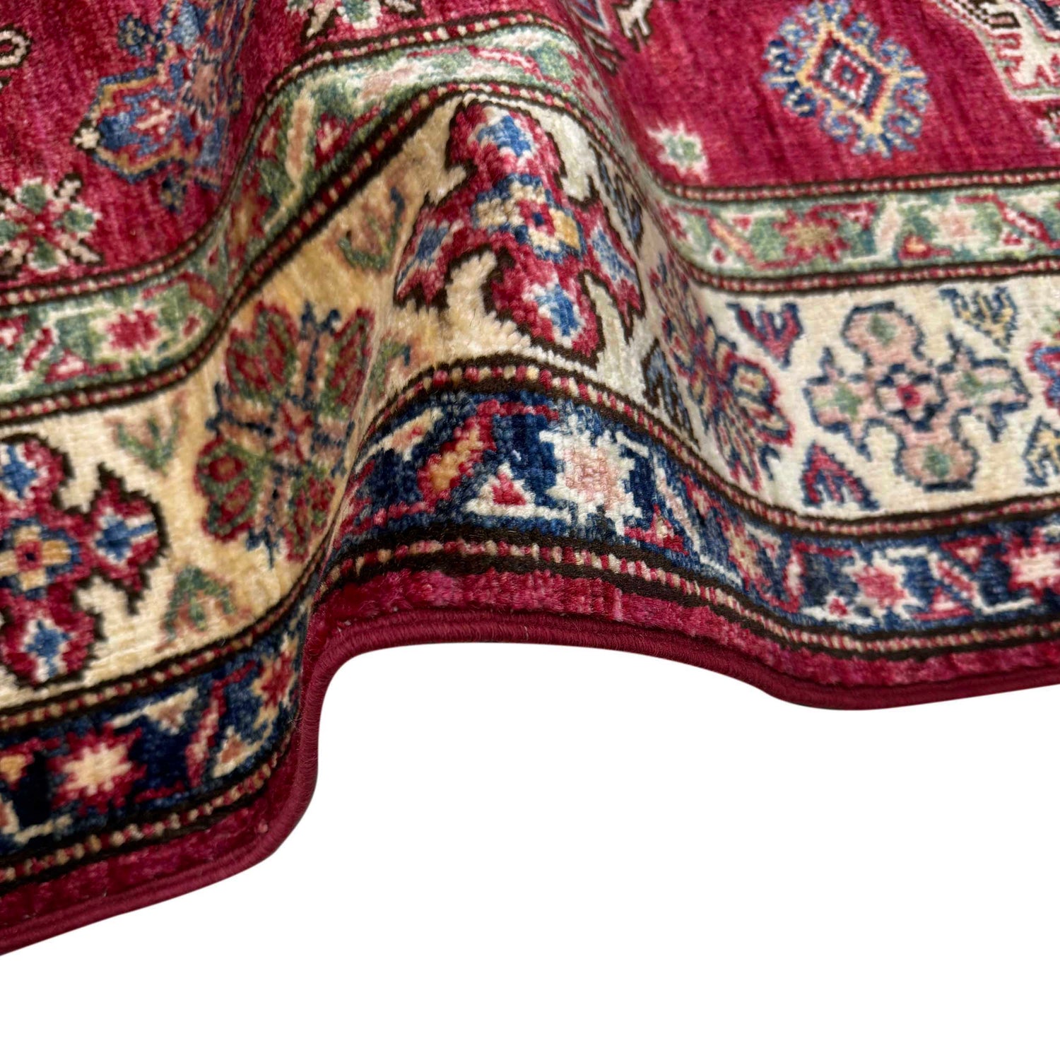 Fine Kazak Carpet 3' 5" x 4' 10" (ft) - No. G39608