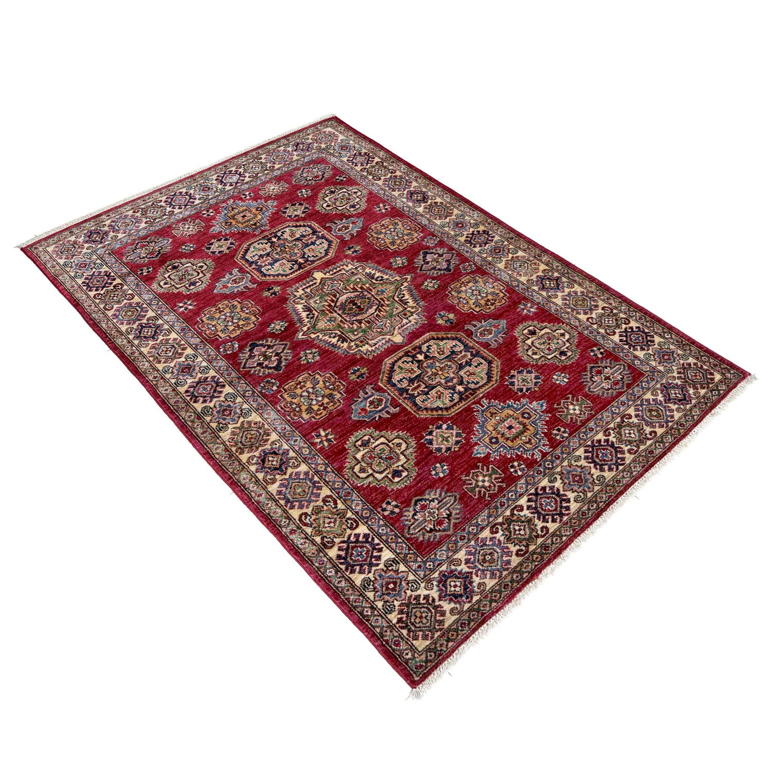 Luxury Kazak Qaleen 4' 0" x 5' 10" (ft) - No. G39610