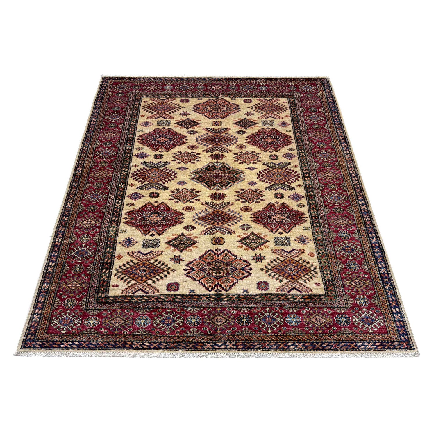 High-Quality Kazak Rug 5' 10" x 7' 9" (ft) - No. G39611