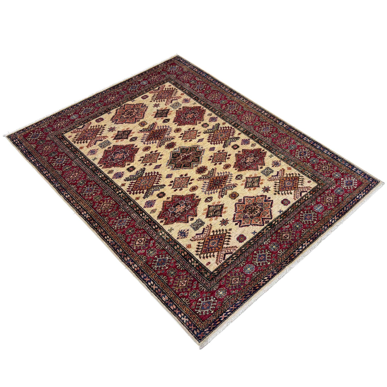 High-Quality Kazak Rug 5' 10" x 7' 9" (ft) - No. G39611