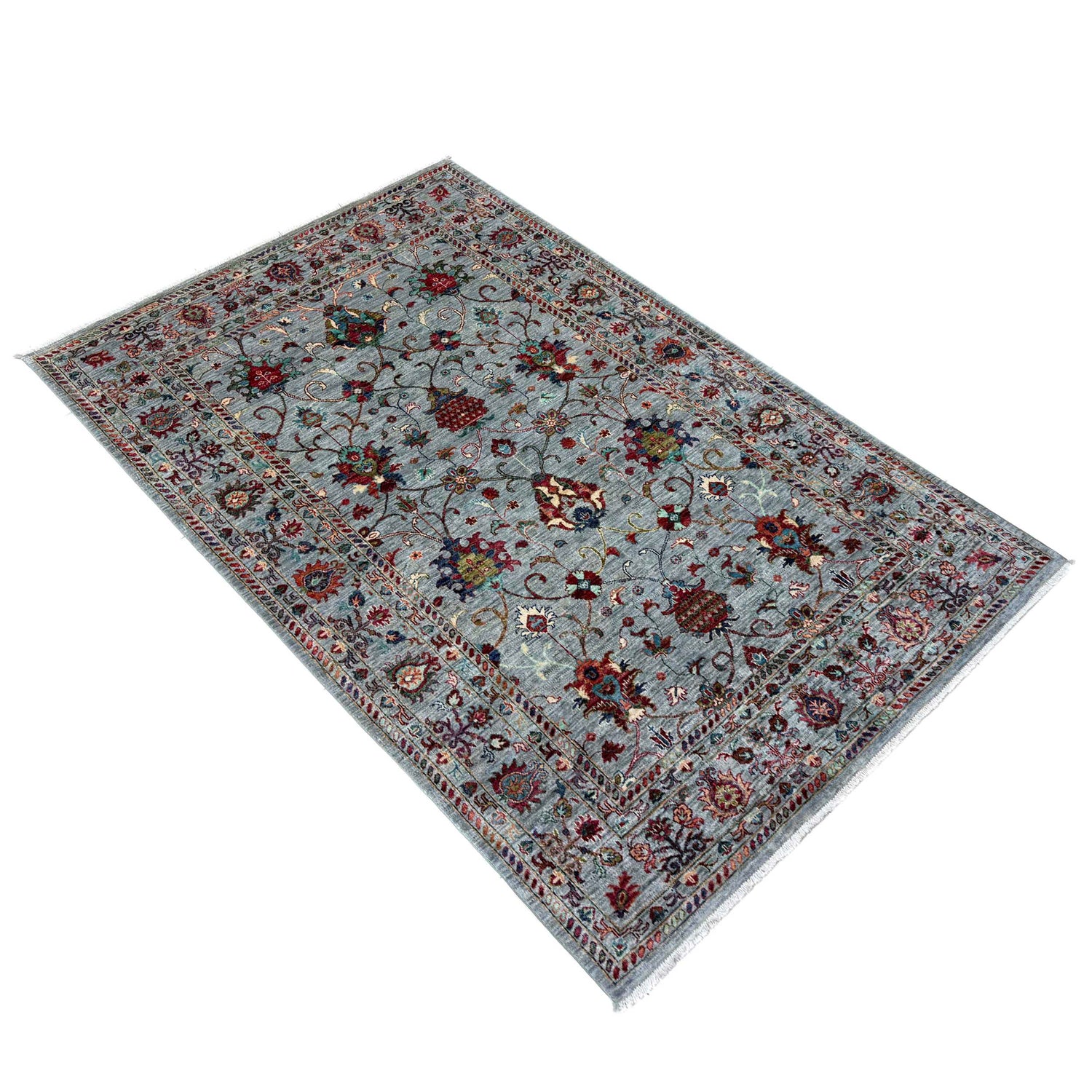 Modern Sultani Qaleen 5' 8" x 8' 0" (ft) - No. G39612