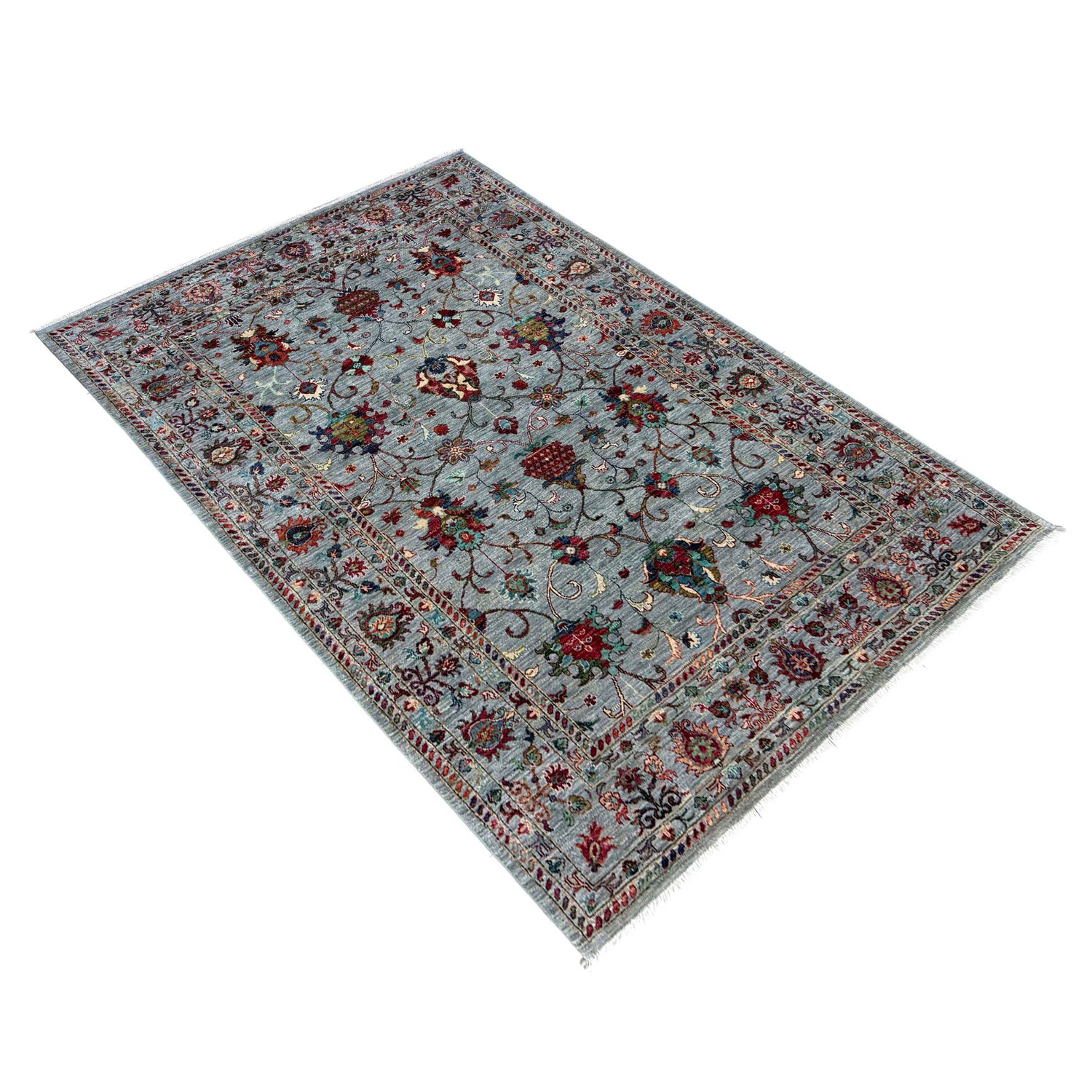 Modern Sultani Qaleen 5' 8" x 8' 0" (ft) - No. G39612