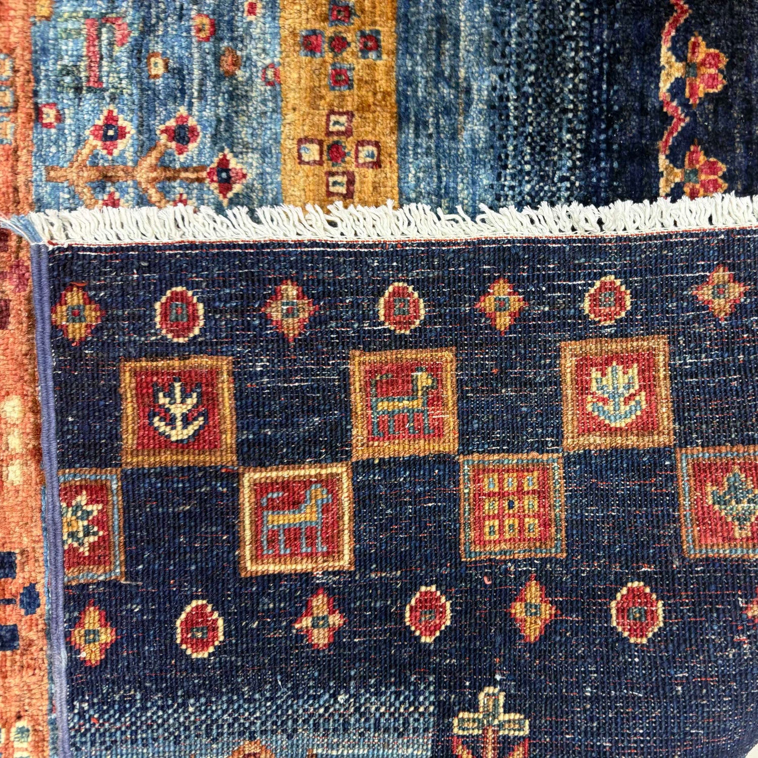 Hand-Knotted Shikargah Rug 5' 10" x 7' 6" (ft) - No. G39619