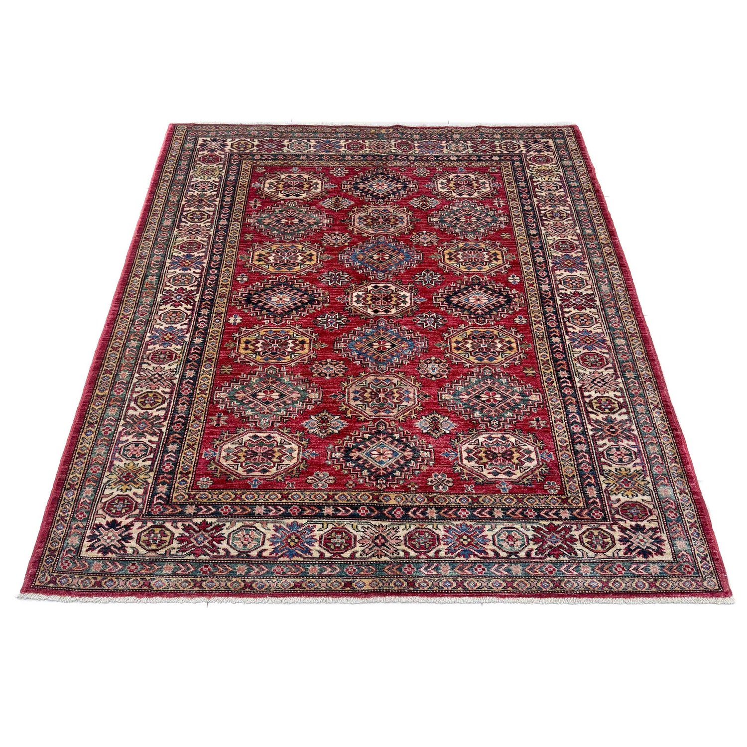 Supreme Kazak Carpet 5' 2" x 6' 6" (ft) - No. G39620