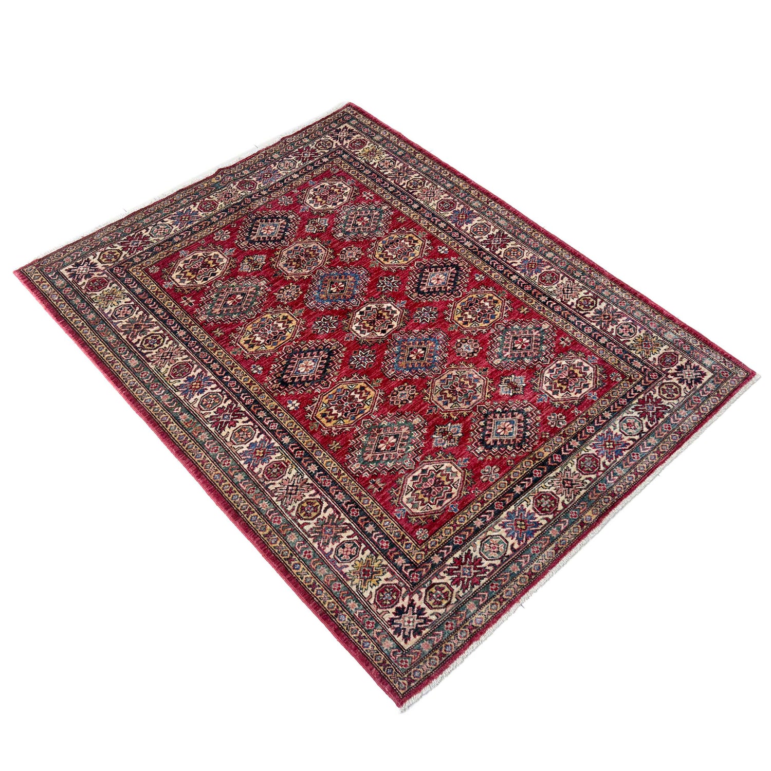 Supreme Kazak Carpet 5' 2" x 6' 6" (ft) - No. G39620