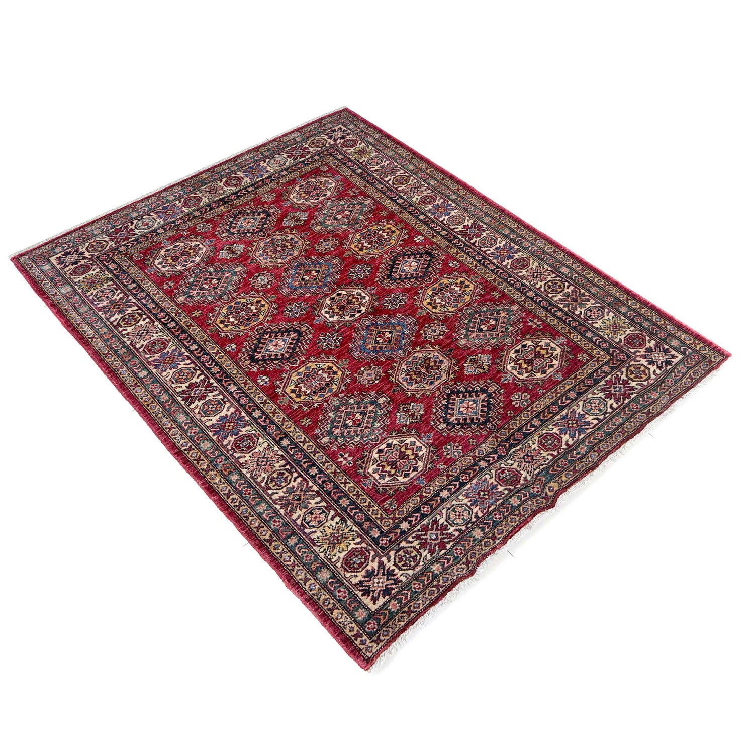 Supreme Kazak Carpet 5' 2" x 6' 6" (ft) - No. G39620